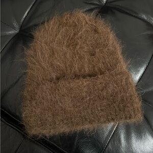 Toteme Brown Fuzzy Hat